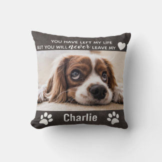 Dog Memorial Custom Pet Photo Cushion