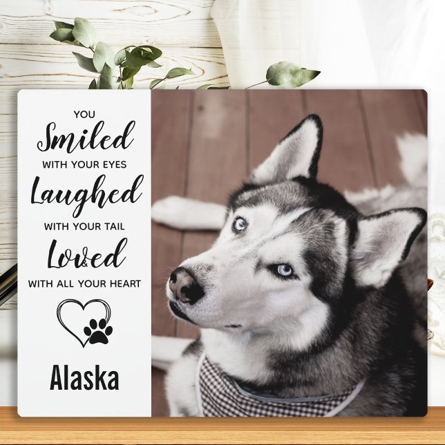 Dog Memorial- Dog Remembrance - Pet Loss Keepsake Plaque (Creator Uploaded)