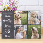 Dog Memorial Keepsake Sympathy Pet Loss Memorial