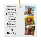 Dog Memorial Personalised Pet Loss Gift 3 Photo