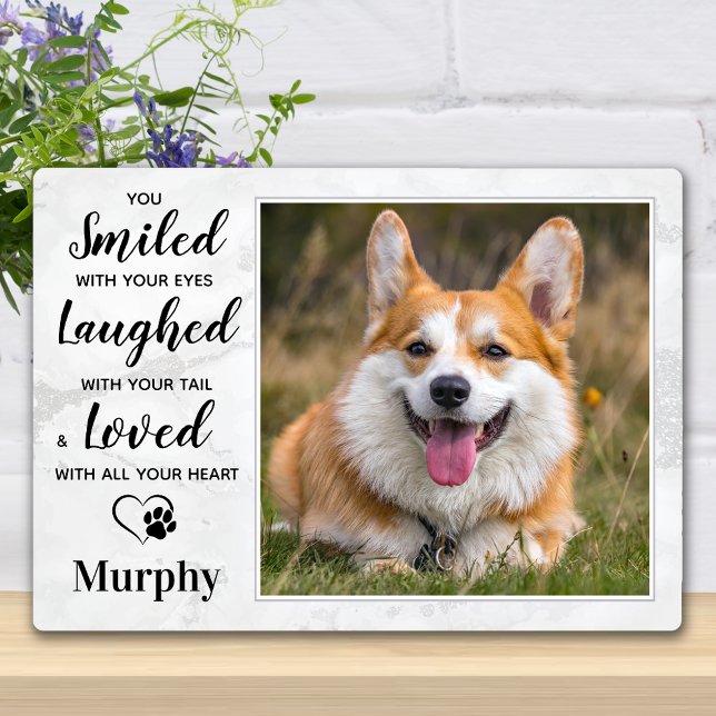  Dog Memorial Personalised Pet Remembrance Photo Plaque (Creator Uploaded)
