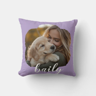 "Dog Memorial Pillow – Personalized Keepsake