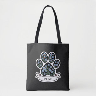 Dog Memorial Sympathy Keepsake Pet Loss Tote Bag