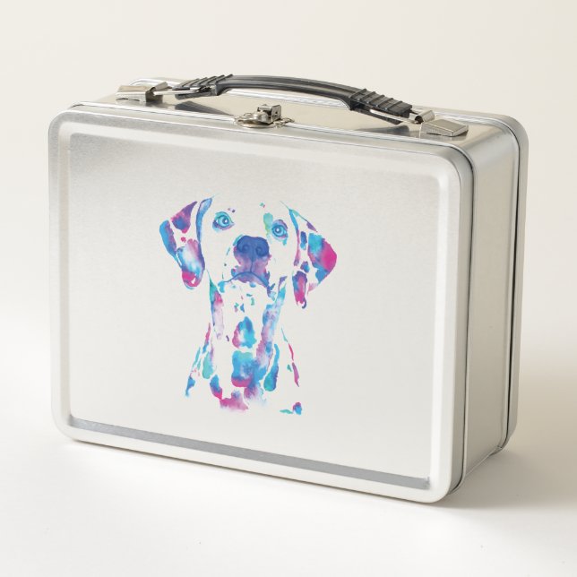 Dog Metal Lunch Box (Front)