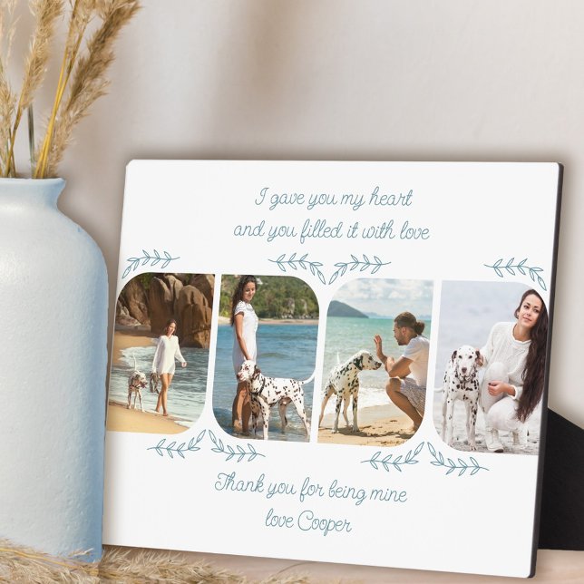 Dog Mom 4 Vertical Photo Loving Words Leaf Frame (Creator Uploaded)
