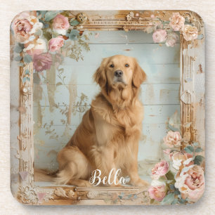 Dog Mom Besties Labrador Coaster