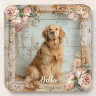 Dog Mom Besties Labrador Coaster