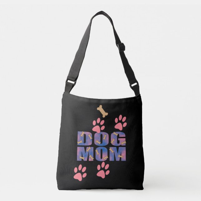 DOG MOM CROSSBODY BAG (Front)
