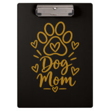 Dog Mom Cute Paw Print Dog Lover Gift