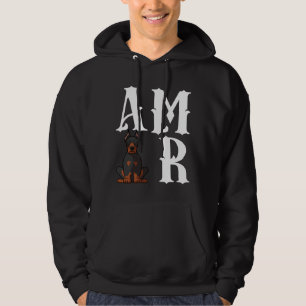 Dog Mom Dog Dad Doberman Pinscher Dog Love R Hoodie