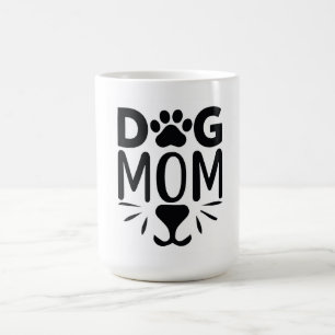 Dog Mom – Proud & Pawsome Coffee Mug
