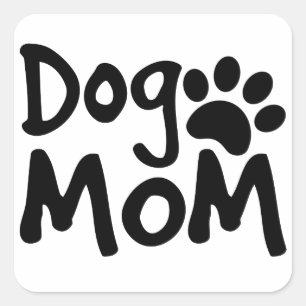 Dog Mom sticker