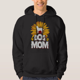 Dog Mom Sunflowers Dog  Dog fan Doggie Dogs Mom Hoodie