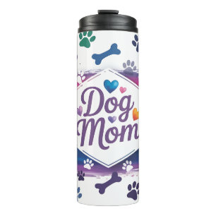 Dog Mom Thermal Tumbler