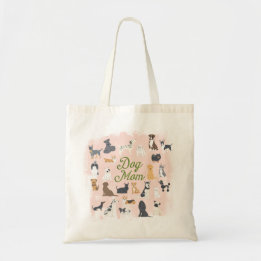 Dog Mom Tote Bag