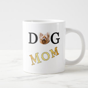 Dog Mom Yorkie Owners Large Coffee Mug
