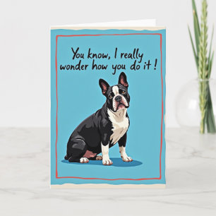Dog Mothers Day Wonder Card