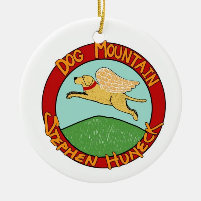Dog Mountian Logo Ornament (Front)