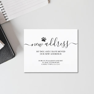 Dog Moving Announcement