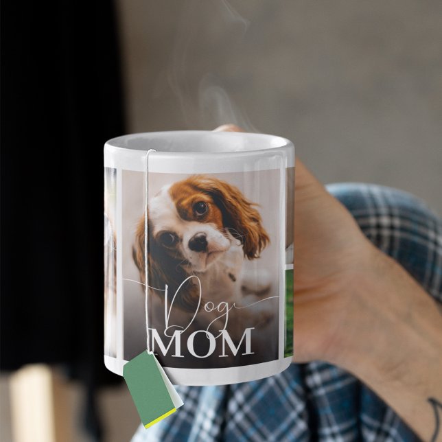 Dog Mum 5 Photo Collage Coffee Mug (Creator Uploaded)