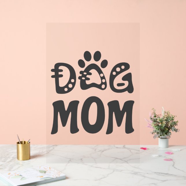 Dog Mum Acrylic Sign (Wedding)