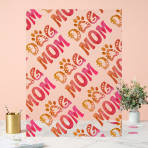 Dog Mum Acrylic Sign