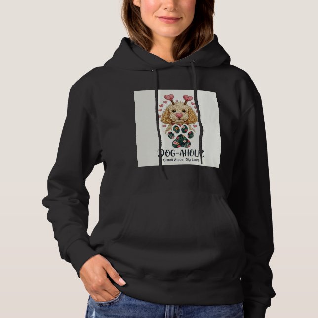 Dog mum adorable hoodie (Front)