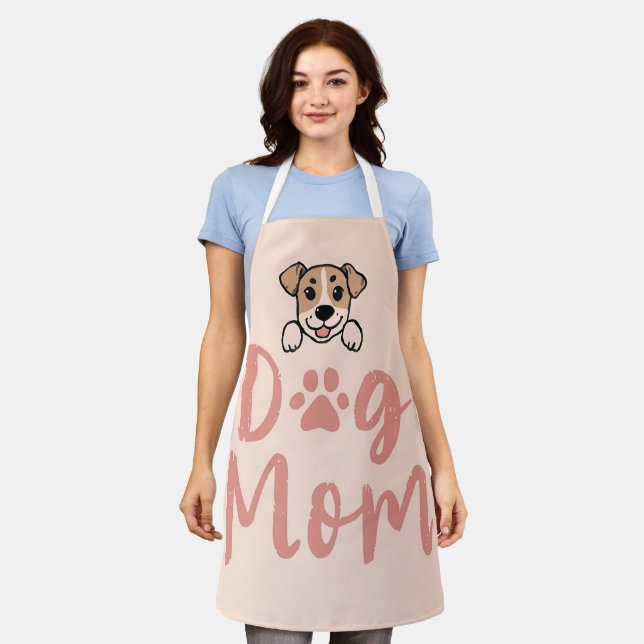 Dog Mum Appron  Apron (Worn)