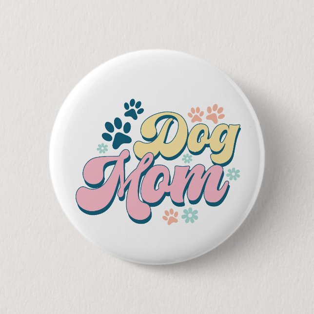 'Dog Mum' Badge (Front)
