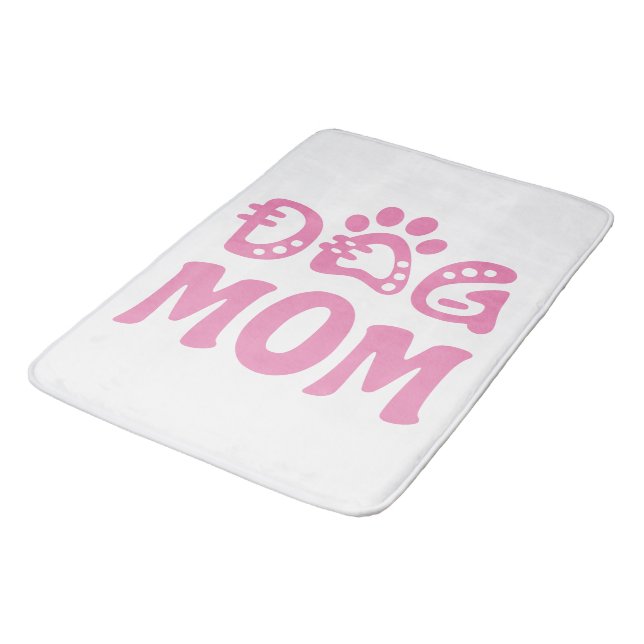 Dog Mum Bath Mat (Angled)