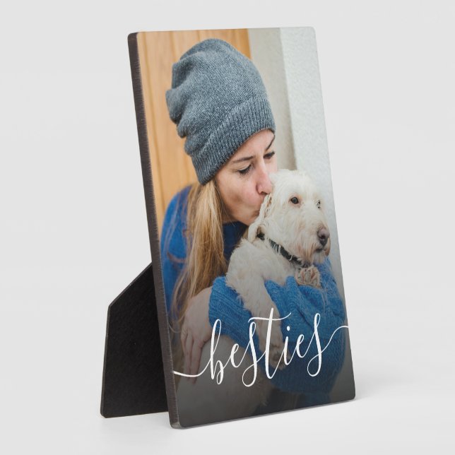 Dog Mum Besties  Plaque (Side)