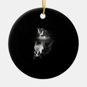 Dog Mum BostonTerrier Dog Lover Gift Mother Father Ceramic Ornament