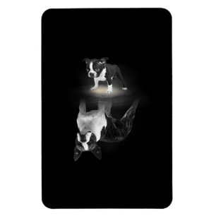 Dog Mum BostonTerrier Dog Lover Gift Mother Father Magnet