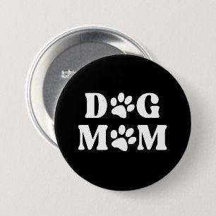 Dog mum  button