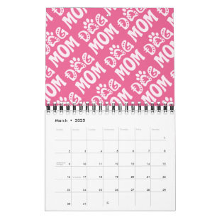 Dog Mum Calendar