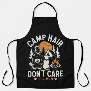 Dog Mum Camping Outdoor Campfire Apron