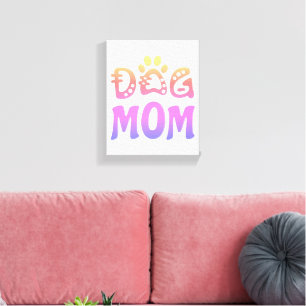 Dog Mum Canvas Print