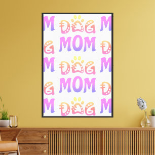 Dog Mum Canvas Print