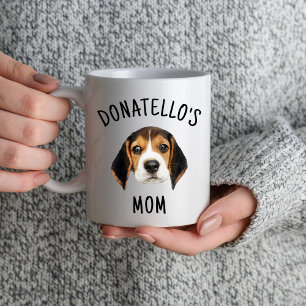 Dog Mum Custom Dog Face Dog Lovers Owners Pet Mug
