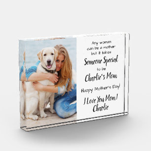 Dog Mum Custom Pet Mother's Day Photo Block