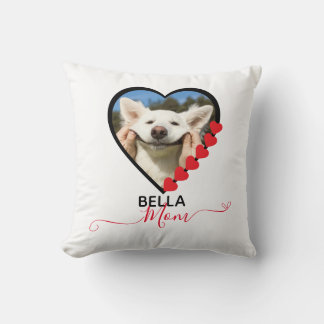 Dog Mum Custom Pet Photo Dog Lover Cushion