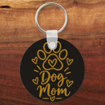 Dog Mum Cute Paw Print Dog Lover Gift