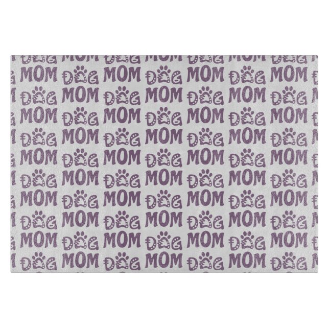Dog Mum Cutting Board (Front)