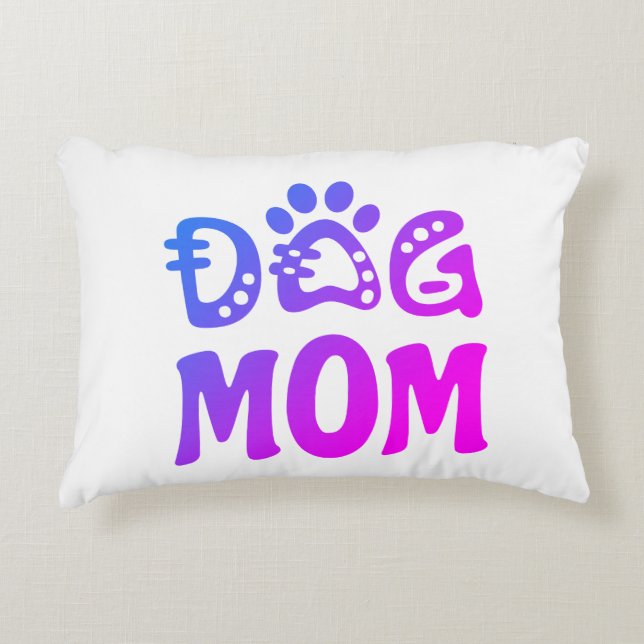 Dog Mum Decorative Cushion (Front)
