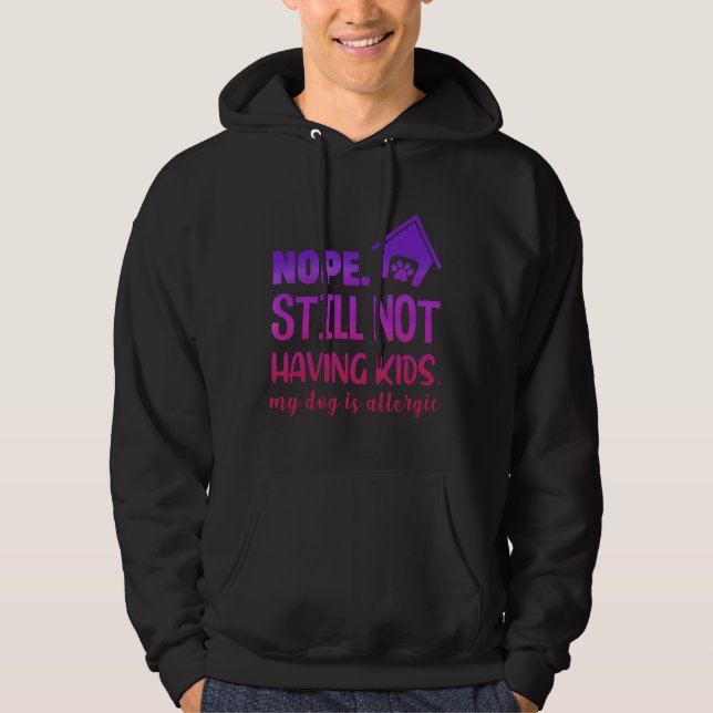 Dog Mum Dog Dad Funny Doberman Hoodie (Front)