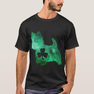 Dog Mum Dog Lover St. Patrick's Day Westie Mum Wom T-Shirt