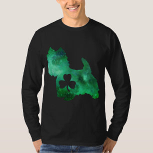 Dog Mum Dog Lover St. Patrick's Day Westie Mum Wom T-Shirt