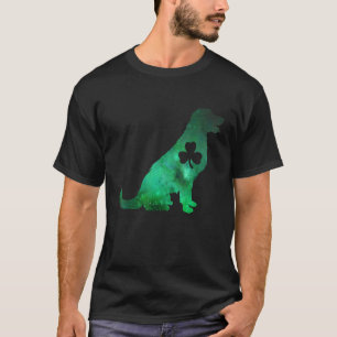 Dog Mum Dog St Patrick's Day Golden Retriever Mum T-Shirt
