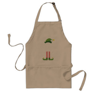 Dog Mum Elf Matching Family Group Christmas Party Standard Apron