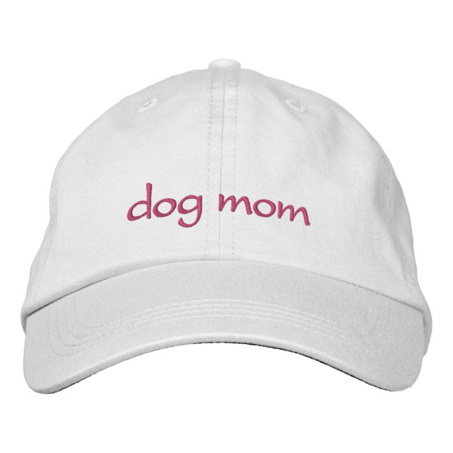 Dog Mum Embroidered Hat (Front)